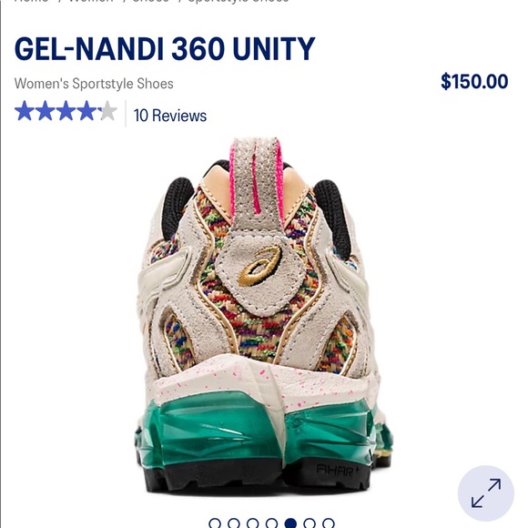 EUC ASICS Gel Nandi 360 size 9 - Picture 12 of 15